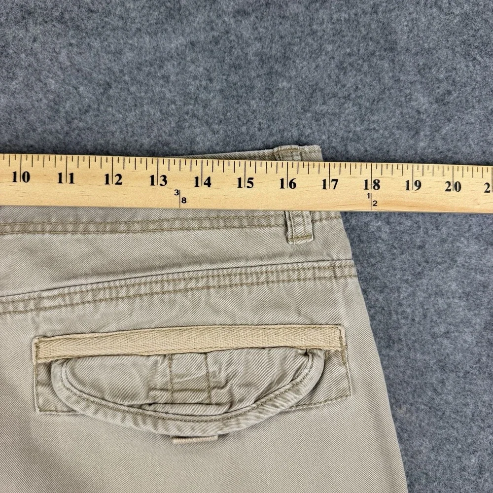 UNIONBAY Men's Cargo Shorts Size 34 Khaki Tan Cordova Cotton Twill Casual Hiking